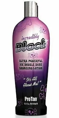 £11.99 • Buy Protan Incredibly Black Non Tingle With Bronzers Sunbed Tanning Lotion Cream Btl