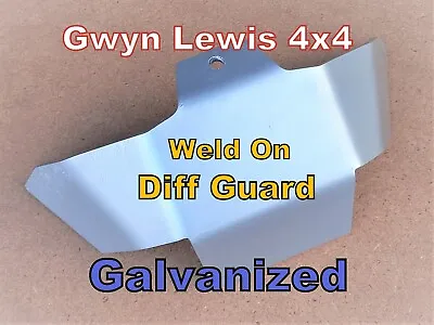 Defender Discovery 1  2 GALVANIZED Diff Guard Weld On Heavy Duty Gwynlewis4x4 • $77.95