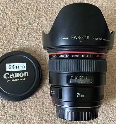 Canon EF 24mm F/1.4 L USM Lens • £350