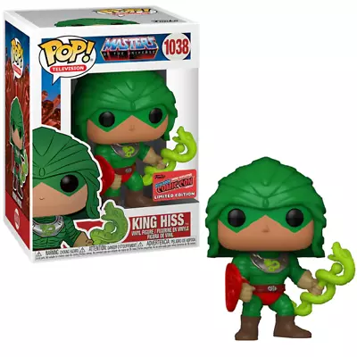 Funko POP! Masters Of The Universe - King Hiss (2020 NYCC) #1038 • $35.99