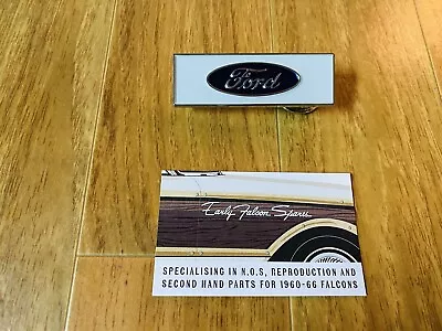 New Reproduction Ford Falcon Tank Fairlane Customline Fender Wing Badge Emblem • $44.95