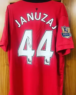 Adnan Januzaj Signed Man Utd 2013/14 Shirt COA Video Proof • £114