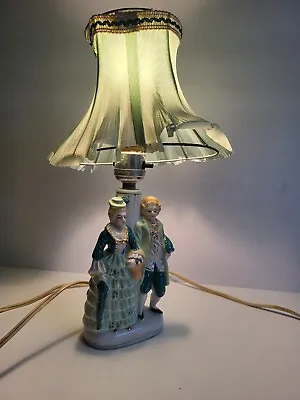 Victorian Figurine Table Lamp Vintage  • $18.21