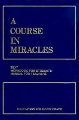 A Course In Miracles Combined - Paperback By Foundation For Inner - Good • $11.27