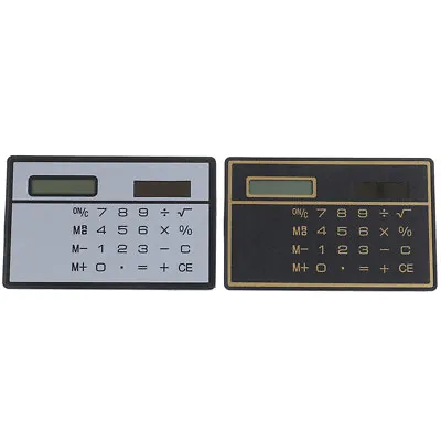 £1.39 • Buy Mini Calculator Credit Card Size Stealth School Cheating Pocket Size 8 Di N$g
