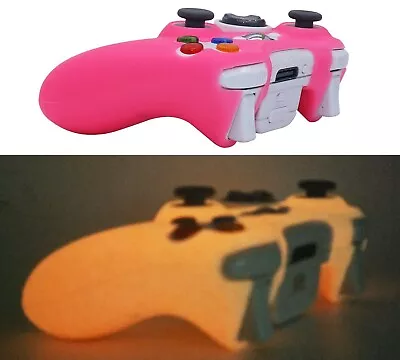 $14.99 • Buy Xbox 360 Luminous Glow In Dark Soft Silicone Protective Cover Case Skin Shell