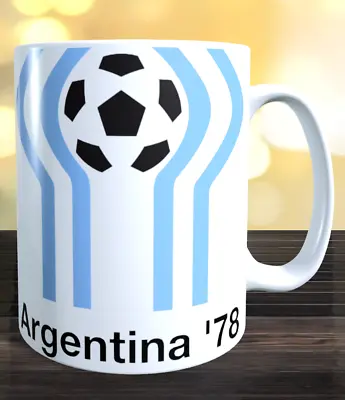 £8.45 • Buy FIFA World Cup 1978 Logo Mug (football World Cup / World Championship)