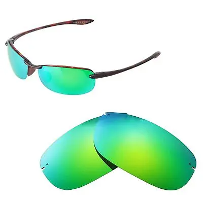New Walleva Polarized Emerald Replacement Lenses For Maui Jim Makaha Sunglasses • $24.99