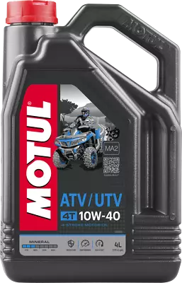 Motul 105879 Quad 4T Oil - 10W40 - 4L. • $37.78