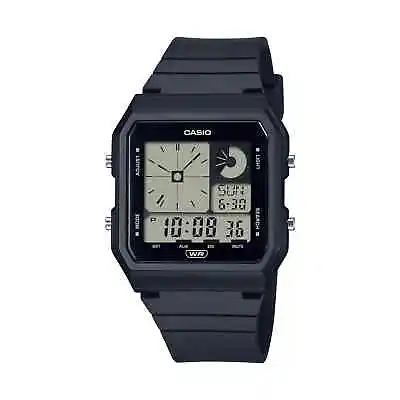 Casio LF20W-1A  World Time Resin Watch Chronograph 5 Alarms IlluminatorNEW • $29