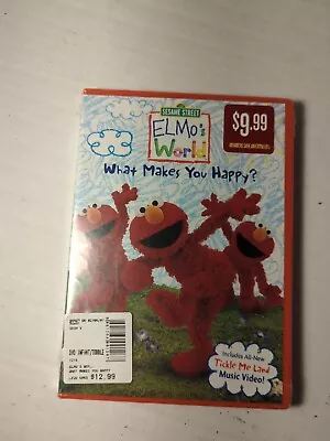 NEW Sesame Street Elmo's World - What Makes You Happy? DVD Movie 2006 SEALED  • $8.04