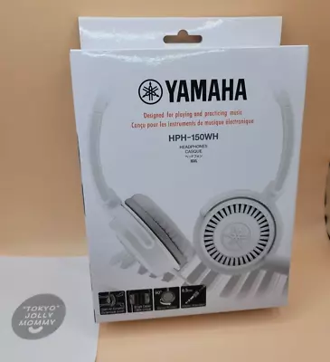 YAMAHA HPH-150WH Headphone White Open Air Dynamic Headphone For Music Players • £98.66