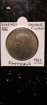 1937 Edward Viii 'pattern' Double Florin Coin • £15
