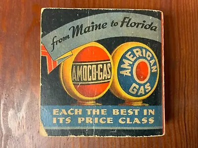 1933 Big Little Book MICKEY MOUSE Mail Pilot AMOCO GAS & OIL ADVERTISING BLB • $23.99