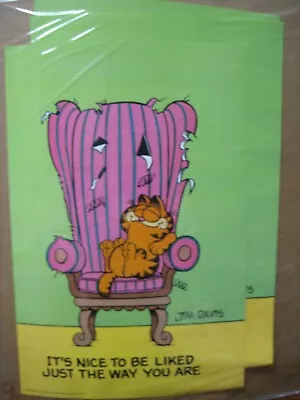 It's Nice To Liked Just The Way You Are Vintage Poster Garfield Davis Inv#G6693 • $24.97