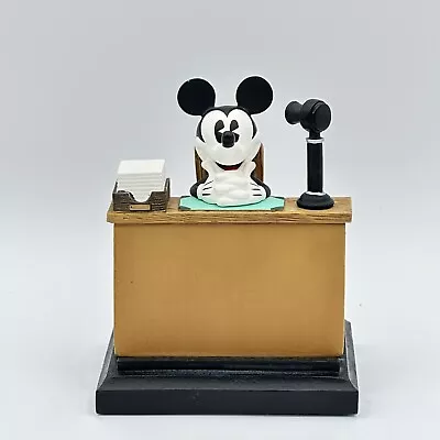 Vintage Disney Business Name Card Holder Cute Mickey Mouse Office Figure Model • $19.87