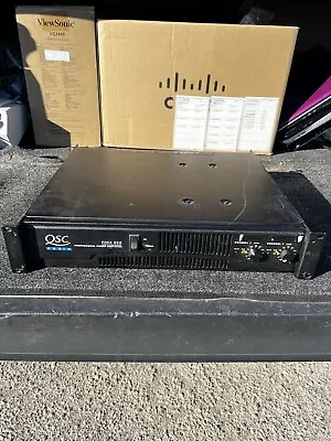 QSC RMX 850 Pro Audio Two Channel Rack Mount Professional Power Amplifier Issues • $125