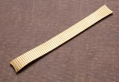 Vintage Metal Watch Band Gold Tone Expansion 6 1/2  • $7.50