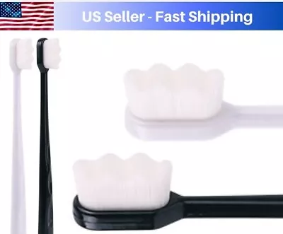 Extra Soft Micro-Nano Toothbrush For Sensitive Gums And Teeth. (2 Pack) • $7.99