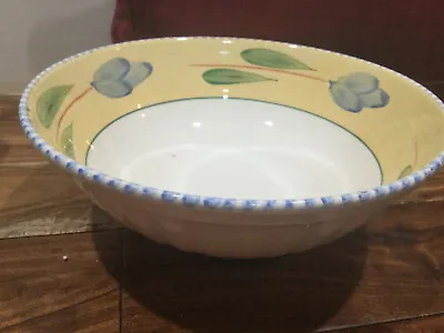 Vintage Maxam Mediterranean Palermo La Primula Italy Pasta Veg Serving Bowl 12” • $28.46