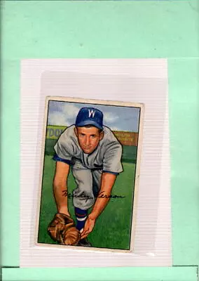 1952 Bowman #87 Mickey Vernon VG Very Good Senators ID:48991 • $6