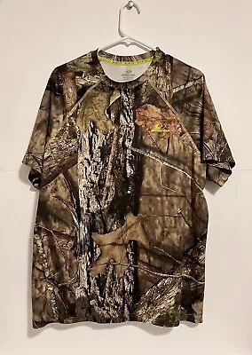 Mossy Oak Mens Short Sleeve Camo Tee Shirt Large • $5.99