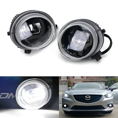 20W CREE XB-D DTM LED DRL/Fog Driving Lights For Mazda 2 3 6 CX-5 CX-7 MX-5 RX-8 • $107.99