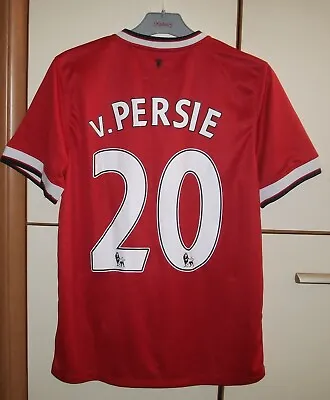 MANCHESTER UNITED 2014 2015 HOME FOOTBALL SHIRT JERSEY #20 V. Persie • $85