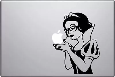 Snow White Geek Vinyl Decal Sticker Skin For Apple MacBook Pro Air Mac 13   • $7.99