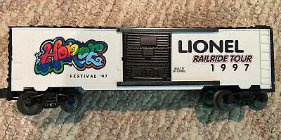 Lionel 29225 H.O.R.D.E. Music Festival Boxcar 1997 Railride Tour O Scale New • $20