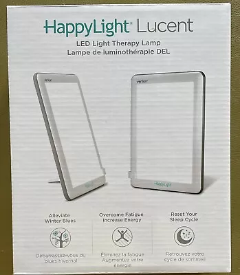 Verilux HappyLight Lucent LED Light Therapy Lamp (VT22WW3) • $25