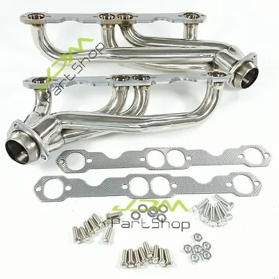 FOR 88-97 Chevy/GMC C/K GMT400 5.0/5.7 V8 PICKUP TRUCK/SUV Exhaust Header SS304 • $139.99