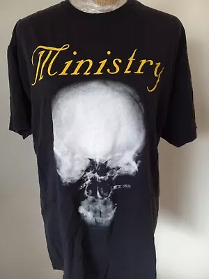 Ministry Mind Is A Terrible Thing To Taste Band T-Shirt M&O Gold Large • $29.99