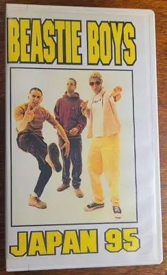 Beastie Boys Japan 95 - 1995 Concert Footage VHS Tape Videocasette Video • $49.95