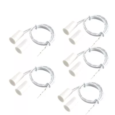 5Pcs RC-35 NC Recessed Wire Door Contact Sensor Alarm Magnetic Reed Switch US • $11.89