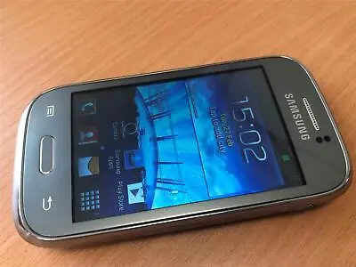 Samsung Galaxy Young S6310N Silver (Unlocked) Android 4 Smartphone Fully Working • £17.99