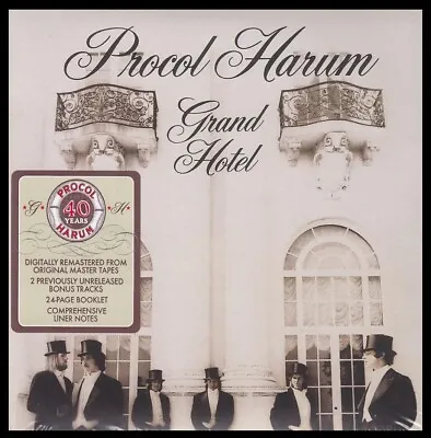 PROCOL HARUM - GRAND HOTEL D/Remaster CD W/BONUS Trax *NEW* • $63.20