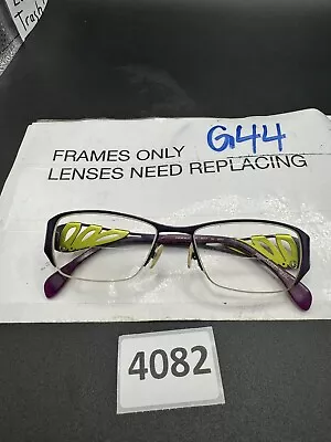 Morel France KOALI 6916K Purple Metal Womens Eyeglasses Frames 50 Mm • $31.18