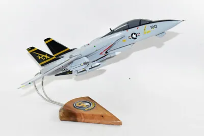 VF-32 Fighting Swordsmen F-14b (2003) Model 1/42 (18 ) Scale Mahogany Navy • $383