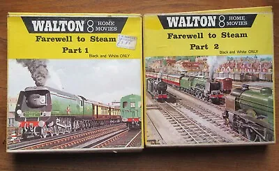 Walton 8mm Home Movies Farewell To Steam Parts  1 And 2 • £7.99