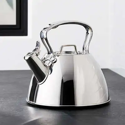 All-Clad 18/10 Stainless Steel 2-qt Tea Kettle Full Handle • $59.99