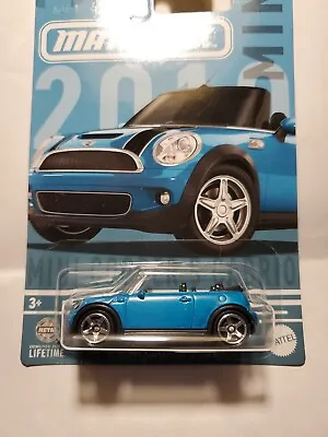 2024 Matchbox 2010 Mini Cooper S Cabrio Blue • $2.99