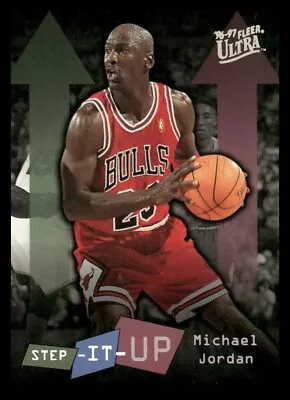 1996/97 Fleer Ultra Step It Up Michael Jordan #280 • $4.99