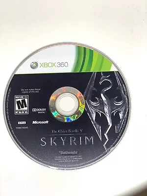 The Elder Scrolls V Skyrim Xbox 360 Video Game Disc Only Free Ship • $4.75