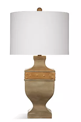 Bassett Mirror Company Bowery Table Lamp Drum Shade • $120