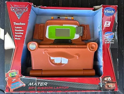 VTech Disney Cars 2 Mater Spy Mission Laptop Computer Toy BRAND NEW In Box RARE • $30