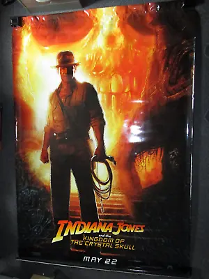 HUGE Indiana Jones Kingdom Of The Crystal Skull Movie Theater Vinyl Banner • $200