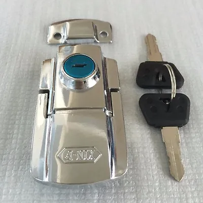 Motorcycle Trunk Tour Luggage Lock Latch For Harley Honda Yamaha Suzuki Cruiser • $10.99