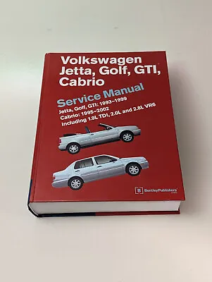 Bentley Publishing  Service Manual Volkswagen Jetta Golf GTI: 1993-1999 • $80