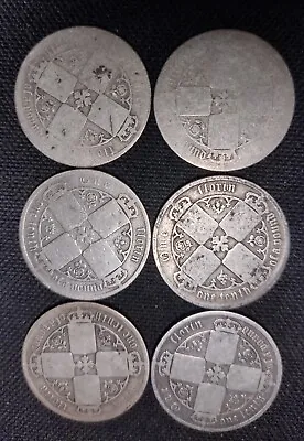 £79 • Buy Pre 1920 British Silver Coins 925 Sterling Silver Gothic Florins - Not Scrap 